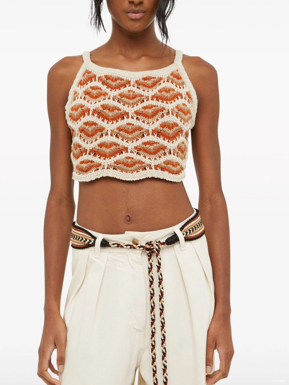 Affordable crochet-knit Alanui Mahal Hawa Women top 0402